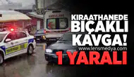Kıraathanede bıçaklı kavga!