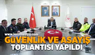 Zonguldak'ta güvenlik ve asayiş toplantısı yapıldı