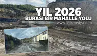 Bu yolu gören yok mu? Mahalle halkı isyan etti!