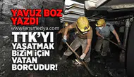 TTK'yı yaşatmak bizim için vatan borcudur!