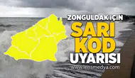 Zonguldak için sarı alarm!