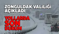 Valilikten açıklama geldi... İşte yollarda son durum!