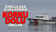 Zonguldak açıklarında korku dolu anlar!