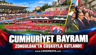 Cumhuriyet Bayramı Zonguldak'ta coşkuyla kutlandı!