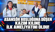 Asansör boşluğuna düşen Kazım Kılınç ilk ameliyatını oldu!