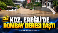 DOMBAY DERESİ TAŞTI, MÜFTÜ MAHALLESİ SULAR ALTINDA KALDI