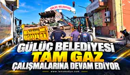 GÜLÜÇ’TE BELEDİYE MEYDANI YENİLENİYOR