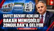 SAFFET BOZKURT AÇIKLADI: BAKAN MEMİŞOĞLU ZONGULDAK’A GELİYOR