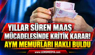 YILLAR SÜREN MAAŞ MÜCADELESİNDE KRİTİK KARAR! AYM MEMURLARI HAKLI BULDU