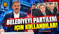 Çağlayan'dan sert tepki: Belediyeyi kendi çıkarları için kullandılar!