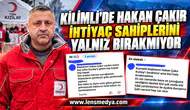 Kilimli’de Hakan Çakır İhtiyaç Sahiplerini Yalnız Bırakmıyor