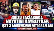 GRİZU FACİASINDA HAYATINI KAYBETTİLER: İŞTE 3 MADENCİNİN FOTOĞRAFLARI