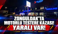 Zonguldak'ta motorlu testere kazası: 1 Yaralı!
