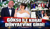 Göksu ile Koray dünya evine girdi!