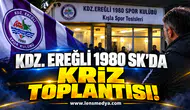 Kdz. Ereğli 1980 SK’da kriz toplantısı!
