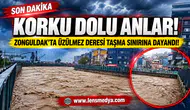 Korku dolu anlar... Su seviyesi taşma noktasına yükseldi!