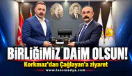 Kokmaz'dan Çağlayan'a ziyaret!