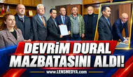 Devrim Dural mazbatasını aldı!
