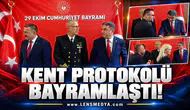Kent prtokolü bayramlaştı!