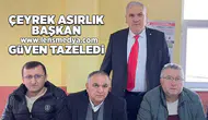 Çeyrek asırlık başkan güven tazeledi!