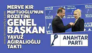 Merve Kır Müftüoğlu'nun rozetini Yavuz Ağıralioğlu taktı!