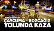 Çaycuma - Kozcağız yolunda kaza!