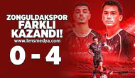 Zonguldakspor farklı kazandı!