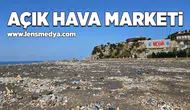 Açık hava marketi!