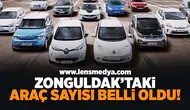 Zonguldak'taki araç sayısı belli oldu!