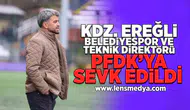 Kdz. Ereğli Belediyespor ve teknik direktörü PFDK'ya sevk edildi!