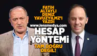 Fatih Altaylı Deniz Yavuzyılmaz'ı yazdı...