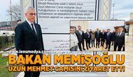 Bakan Memişoğlu Uzun Mehmet Camisi'ni ziyaret etti!