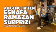 Ak Gençlik'ten esnafa Ramazan sürprizi!