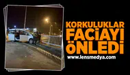 Korkuluklar faciayı önledi