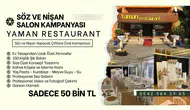 Yaman Restaurant’tan Söz ve Nişan Yapacak Çiftlere Özel Kampanya