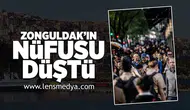Zonguldak'ın nüfusu düştü!