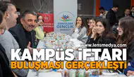 "Kampüs iftarı" buluşması gerçekleşti!