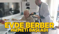 Evde berber hizmeti başladı!
