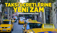 Taksi ücretlerine yeni zam