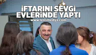 Vali Osman Hacıbektaşoğlu, Sevgi Evlerinde iftar yaptı