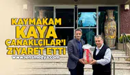 Kaymakam Kaya Çanakçılar'ı ziyaret etti