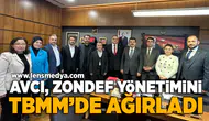 Avcı, ZONDEF yönetimini TBMM'de ağırladı!