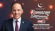 Deniz Yavuzyılmaz'ın Ramazan Bayramı mesajı!