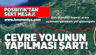 Çevre yolu yapılması şart!