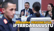 Vali Hacıbektaşoğlu Jandarma Personeliyle İftarda Buluştu