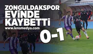 Zonguldakspor evinde kaybetti!