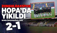 Zonguldakspor Hopa'da yıkıldı!