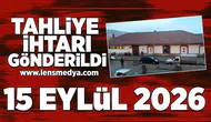 Tahliye ihtarı gönderildi!