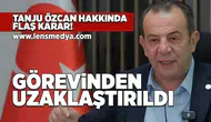 Tanju Özcan için flaş karar... Görevinden uzaklaştırıldı!