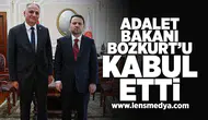 Adalet Bakanı Akın Gürlek, Saffet Bozkurt'u kabul etti!
